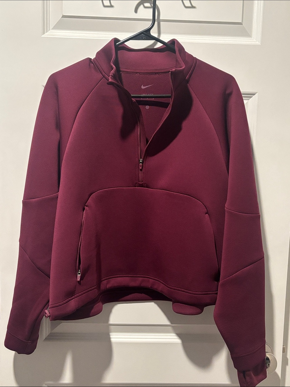 Nike Burgundy Half-Zip Pullover - Like New